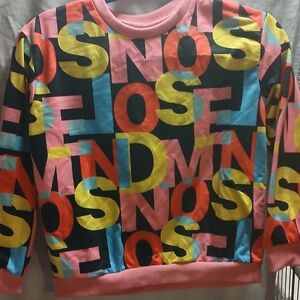 SHEIN Multicolor Graphic Kids Sweatshirt